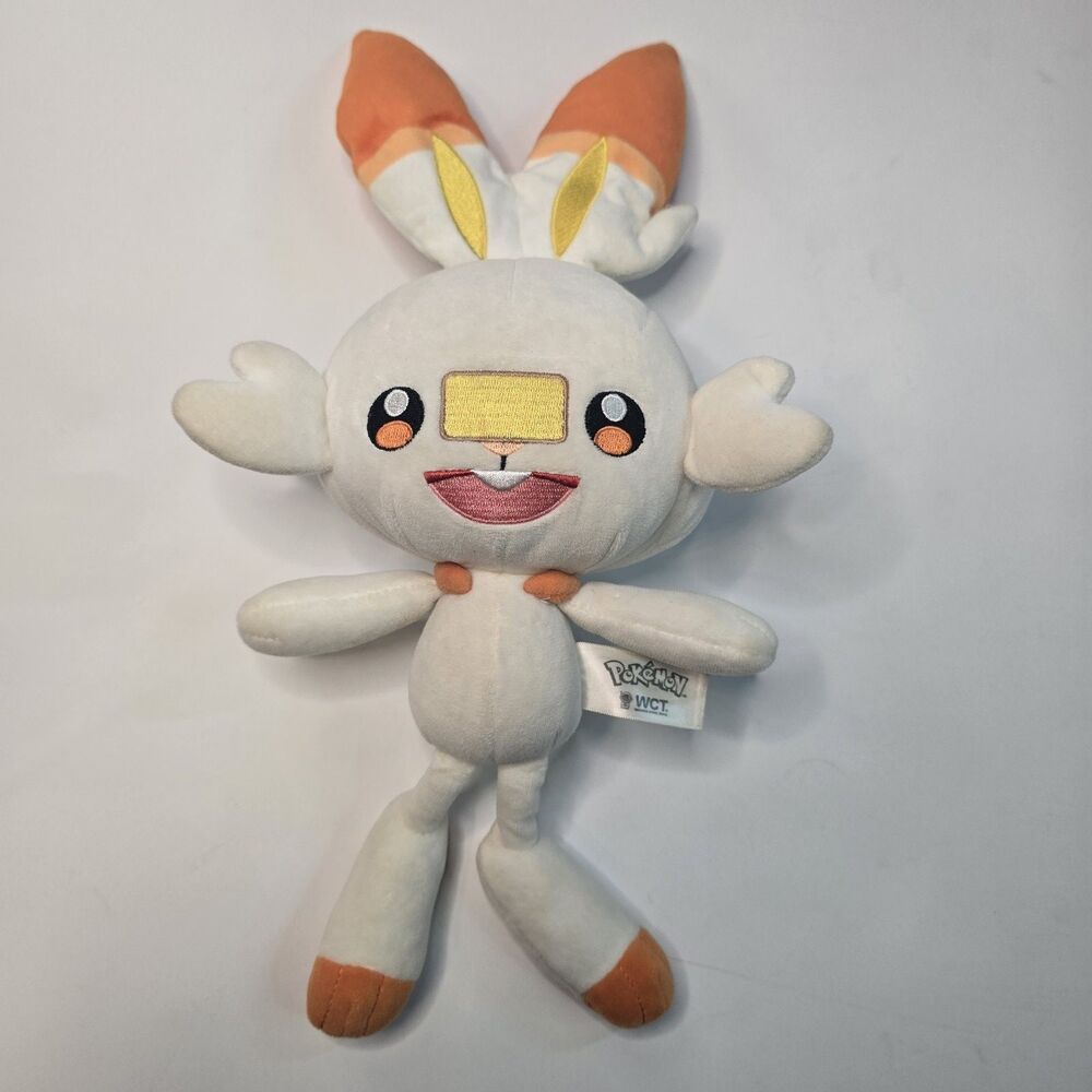 Pokémon Scorbunny Plush Wicked Cool Toys 2019 Nintendo 12" Stuffed Animal TCG